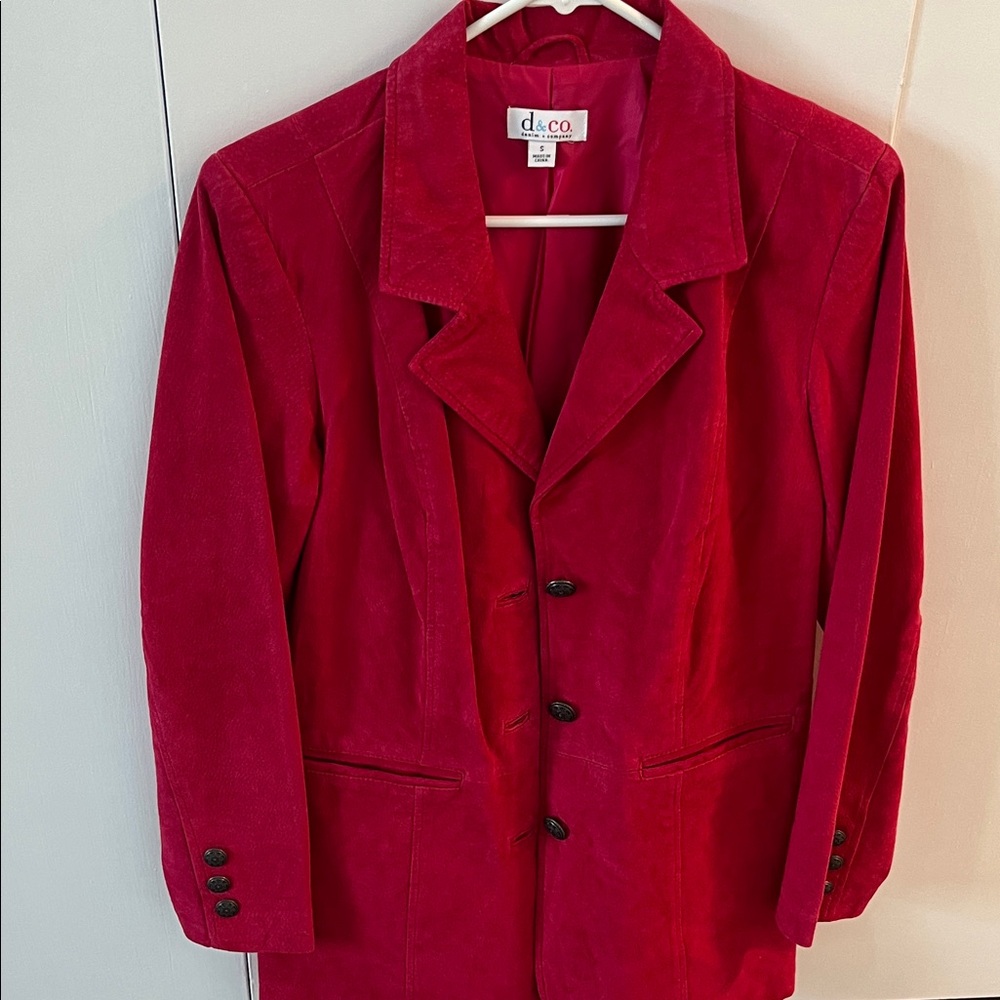 Genuine Suede D&C Blazer